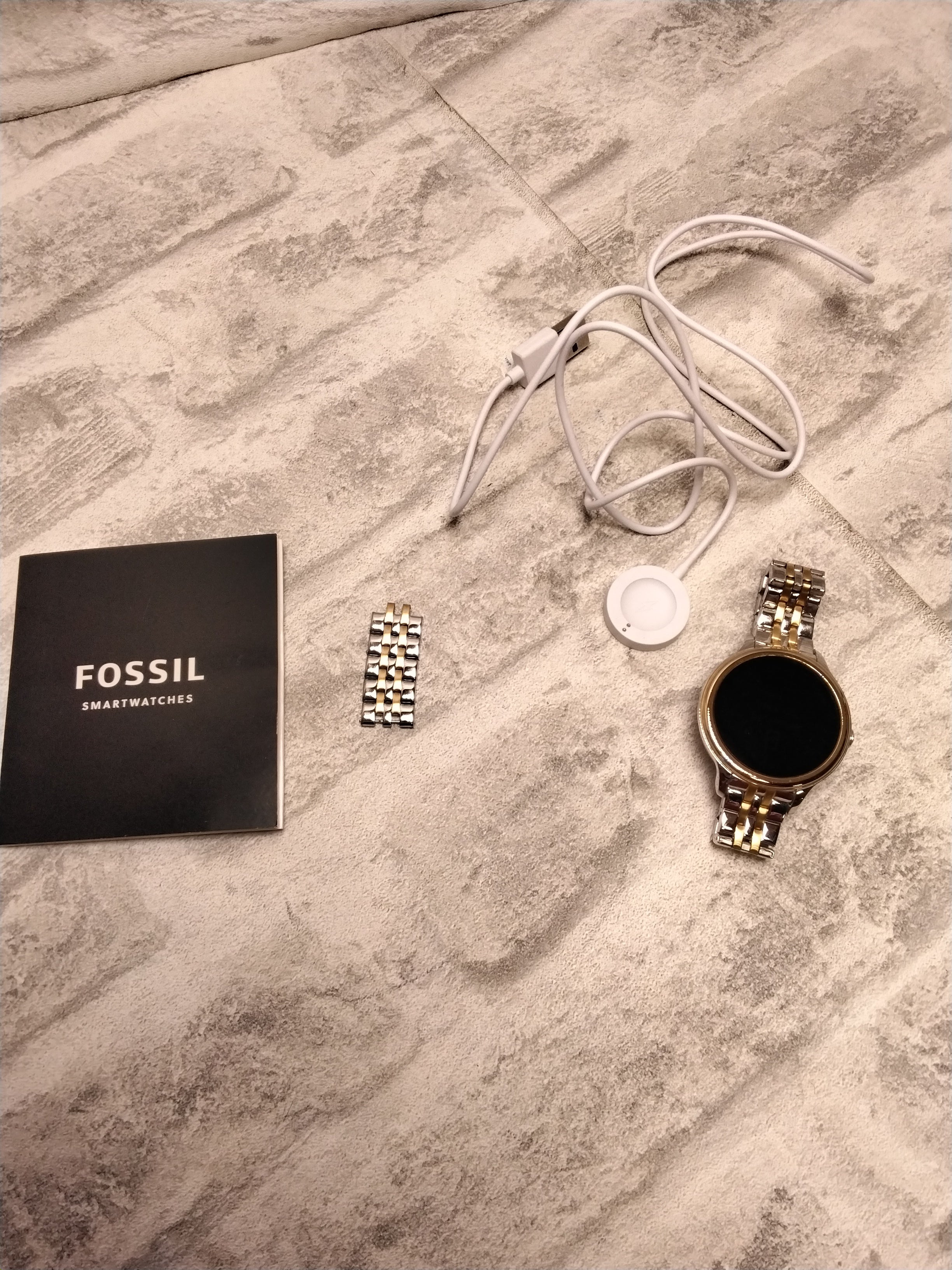 *USED* Fossil Women's Gen 5E 42mm Stainless Steel Touchscreen Smartwatch (7680224297198)